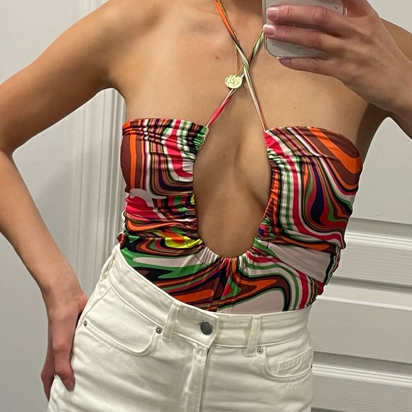 Multi colour body suit - Picture 2 of 5